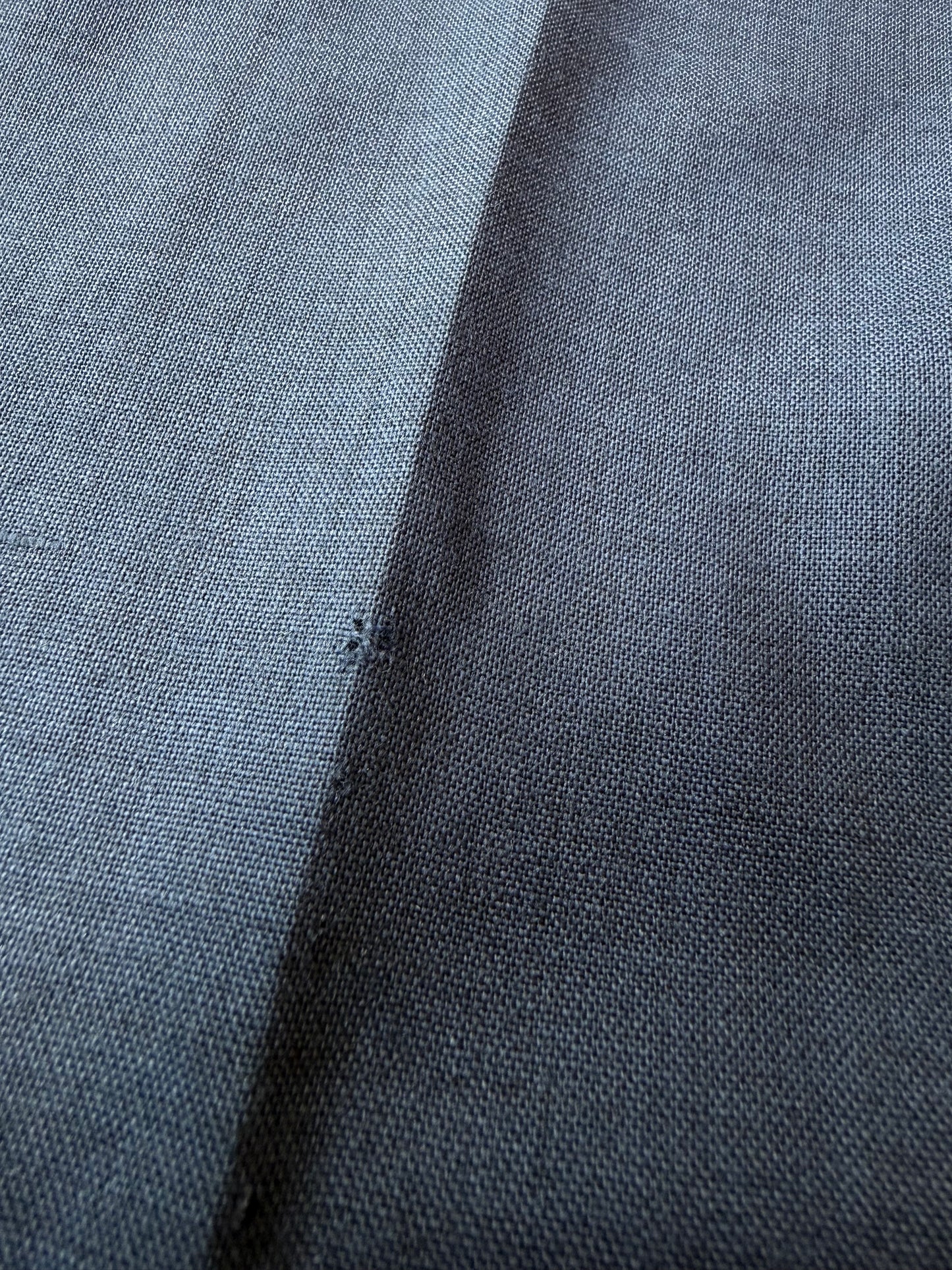 Pantaloni fresco lana blu cobalto anni '90 (NOS) - tg. 50