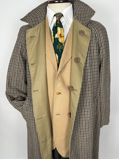 Soprabito reversibile cappotto + impermeabile anni ‘70/‘80 - tg. 46/50