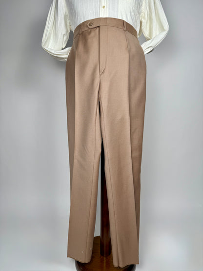 Pantaloni anni ‘70 cavalry twill beige (NOS) - tg. 50/52
