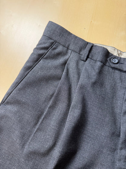 Pantaloni fresco lana grigio antracite - tg. 50