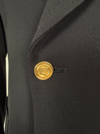Navy blazer doppiopetto Pierre Cardin anni '70 - tg. 46