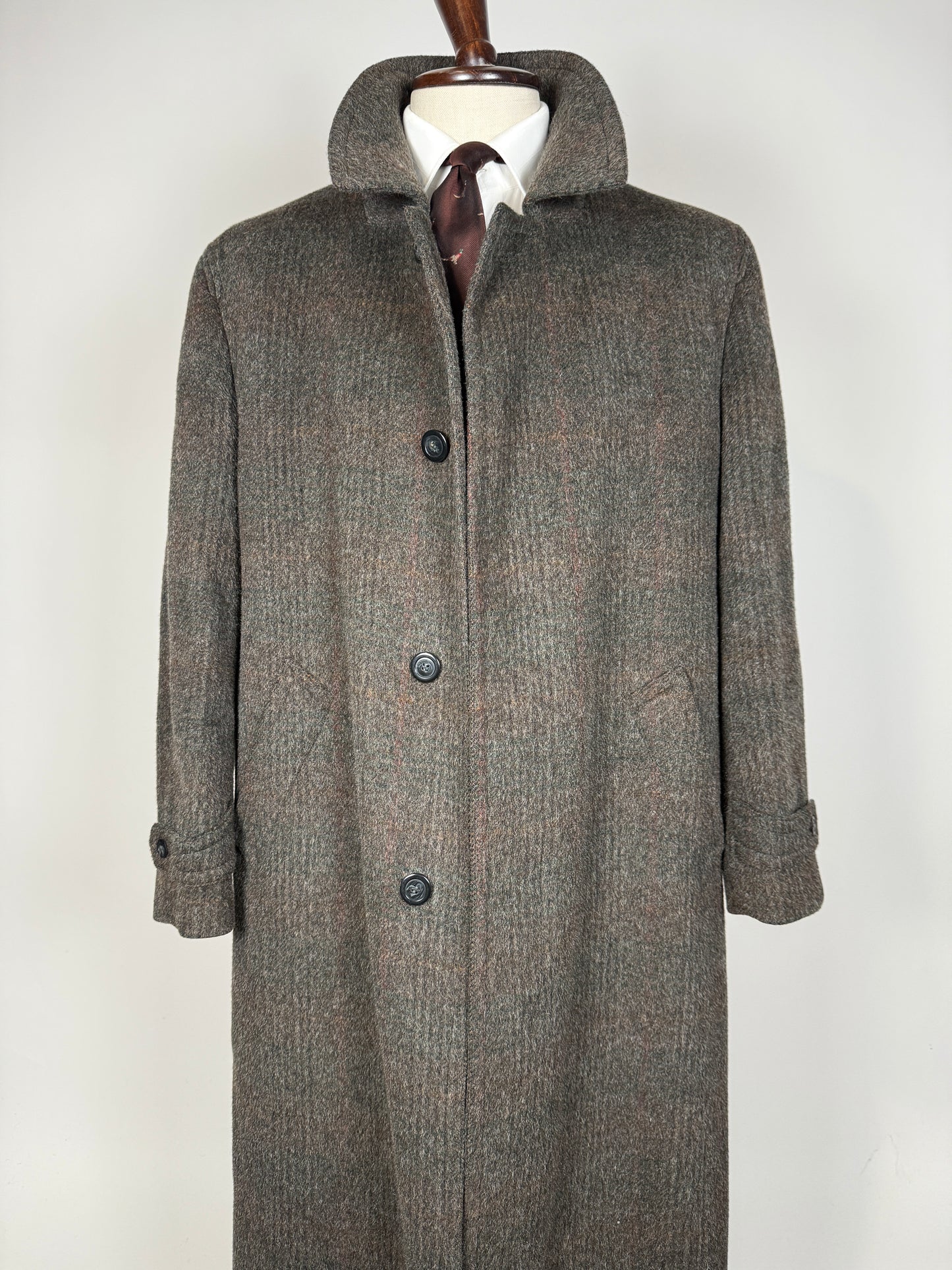 Cappotto anni ‘70/‘80 in lana e mohair - tg. 50-54