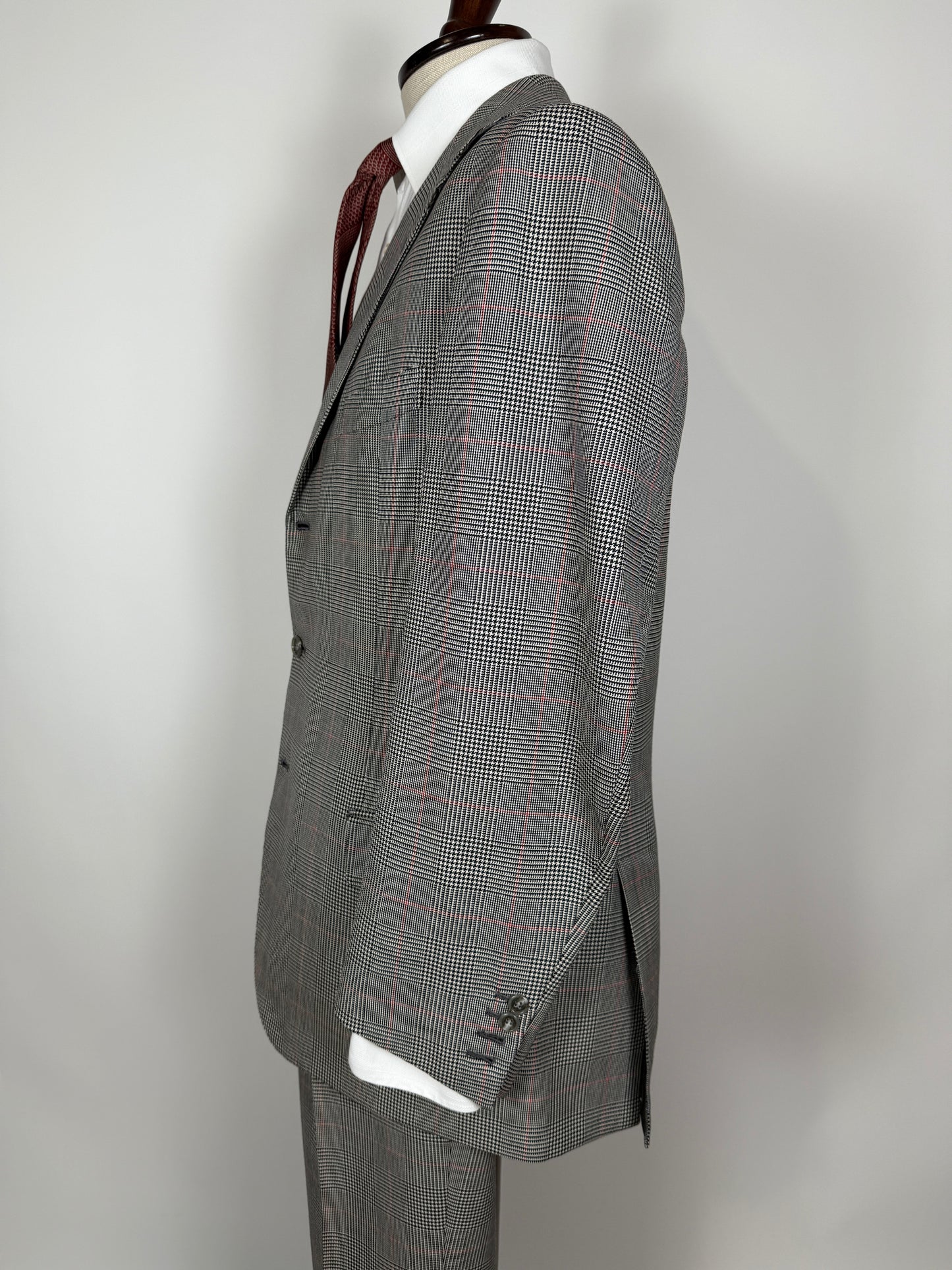 Completo sartoriale principe di Galles pettinato - tg. 52