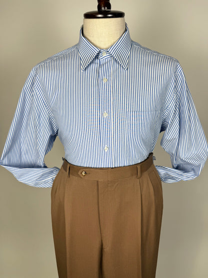 Camicia righe Pancaldi anni ‘80 - XL collo 44