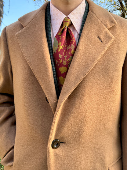 Cappotto cammello sartoriale anni ‘70/‘80 - tg. 48-50