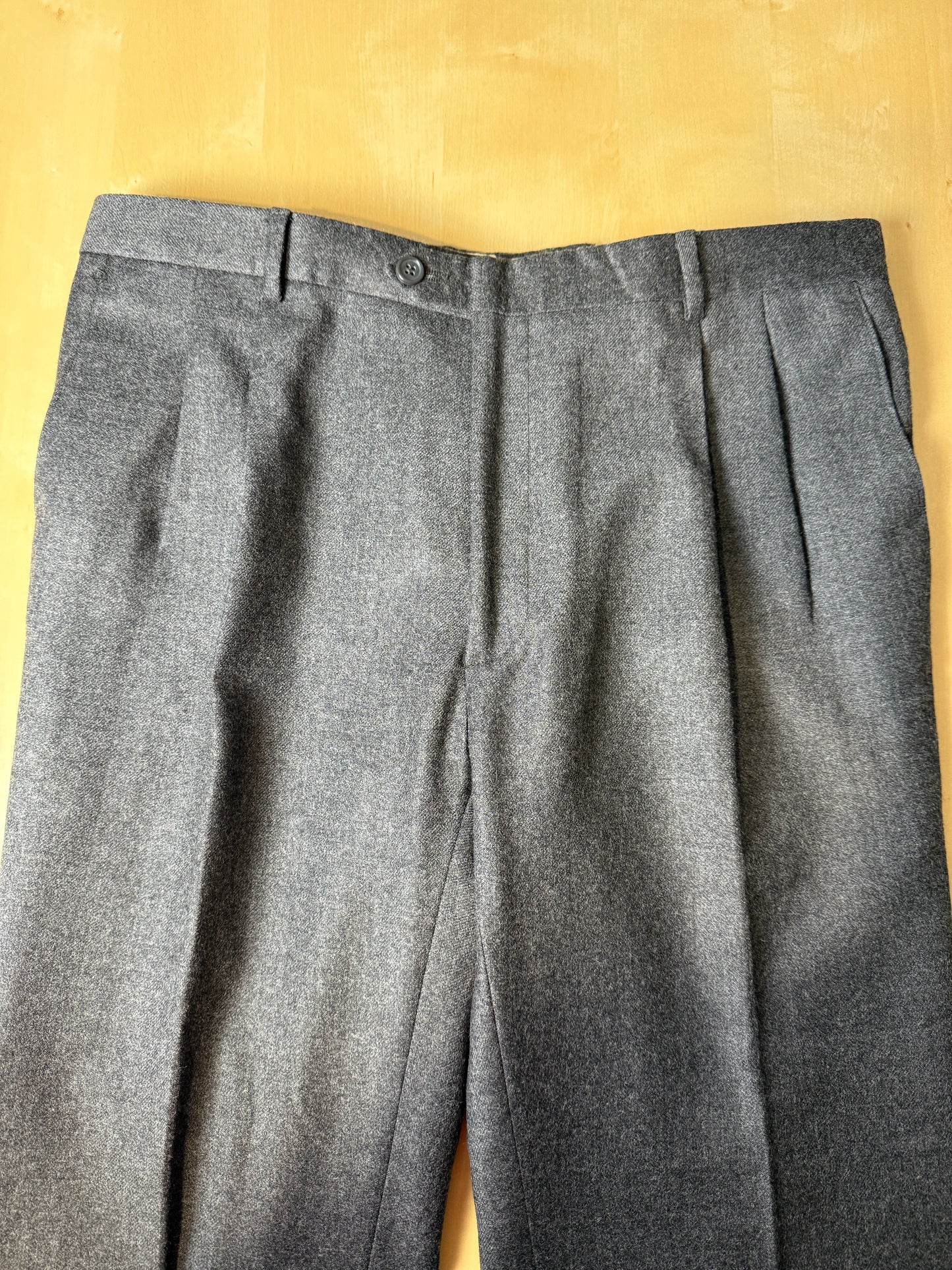 Pantaloni flanella grigio medio - tg. 50