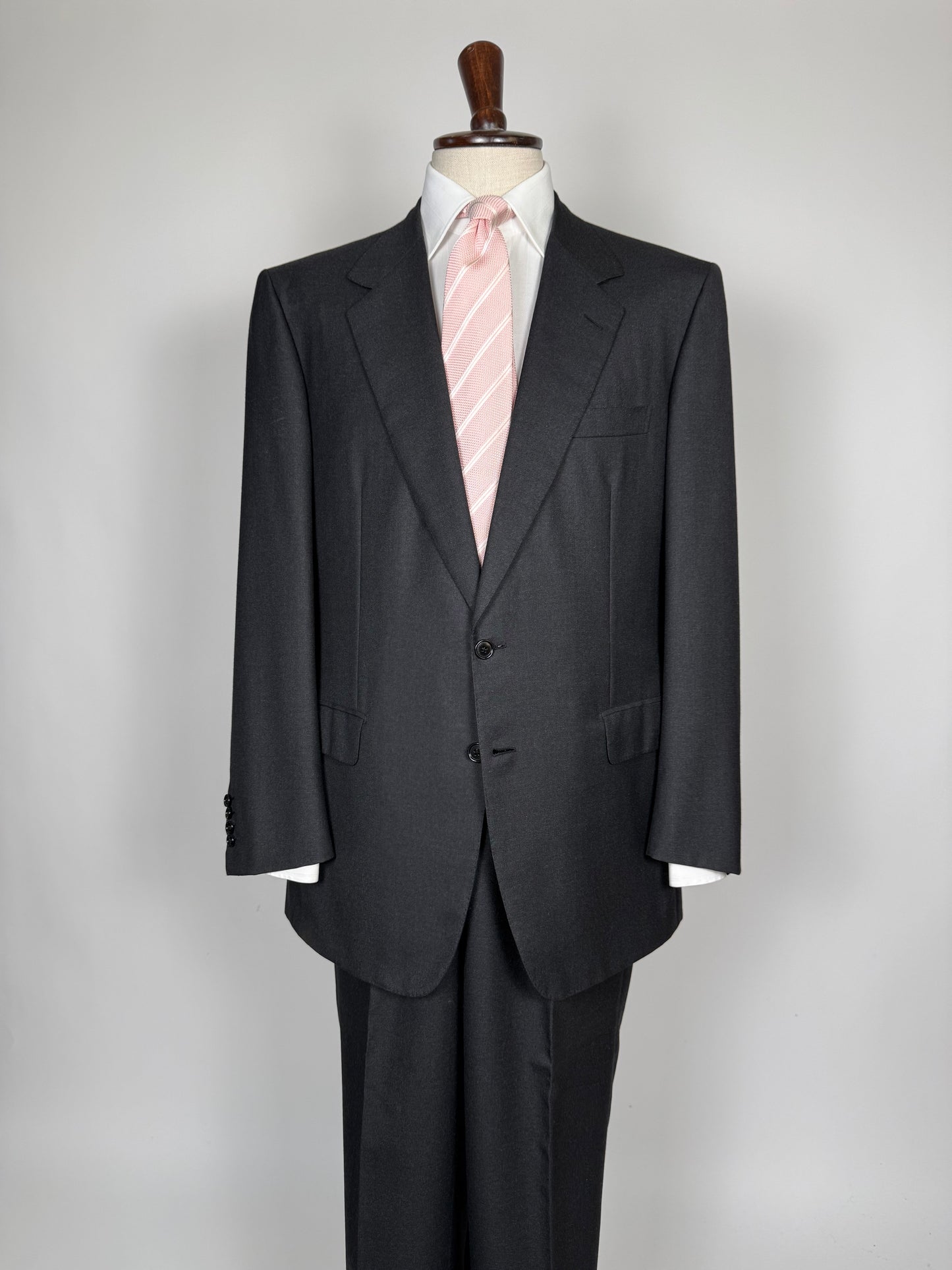 Completo Brioni flanella pettinata antracite - tg. 52