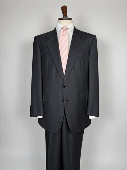 Completo Brioni flanella pettinata antracite - tg. 52