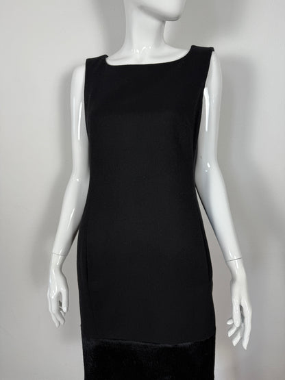 Abito smanicato Max Mara in pura lana - tg. 42