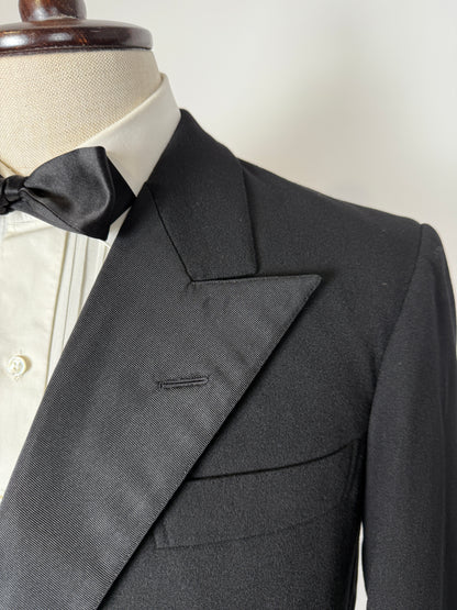 Smoking doppiopetto sartoriale anni ‘50 - tg. 46/48 (pantaloni 44)