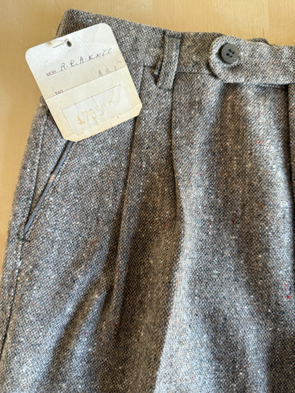Pantaloni anni ‘70 donegal tweed (NOS) - tg. 44