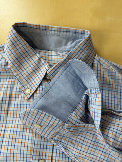 Camicia Barbour Oxford quadretti - M collo 39