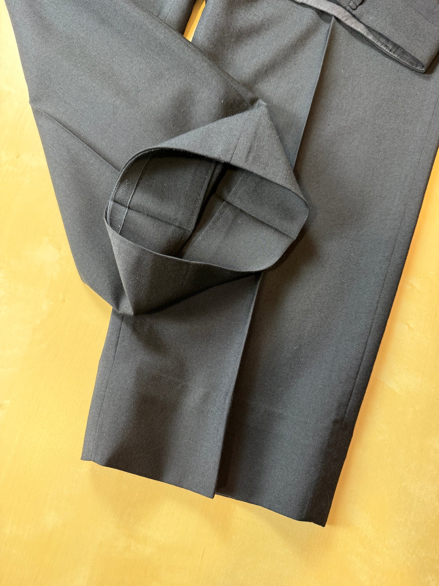 Pantaloni sartoriali fresco lana blu notte - tg. 56/58