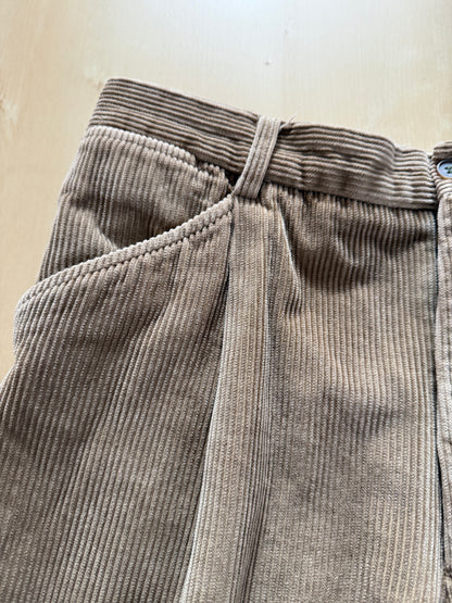 Pantaloni Burberrys velluto a coste beige - tg. 48/50