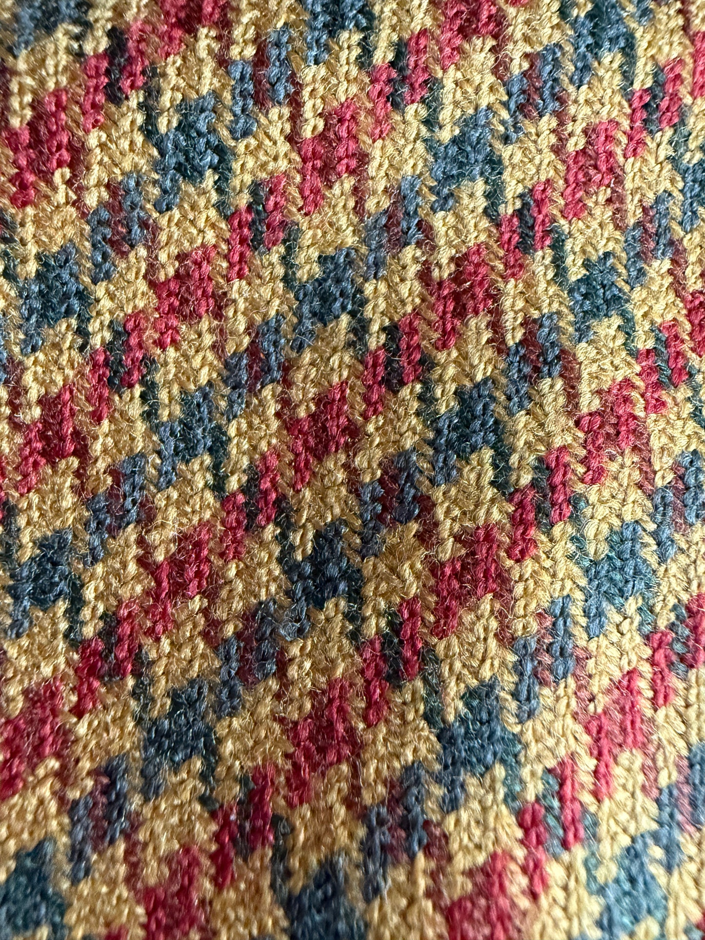 Cravatta in tweed pied-de-poule