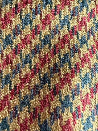 Cravatta in tweed pied-de-poule