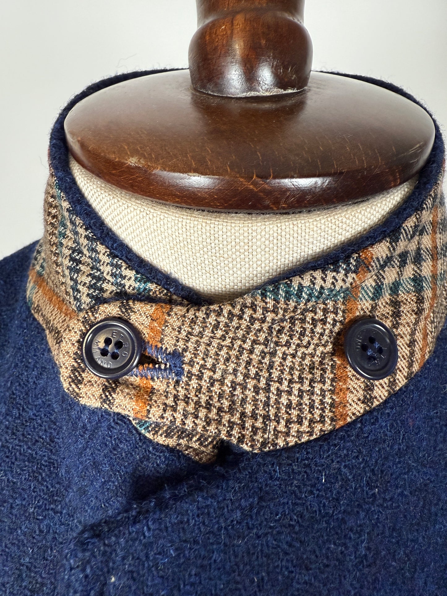 Giacca Etro tweed blu china - tg. 52