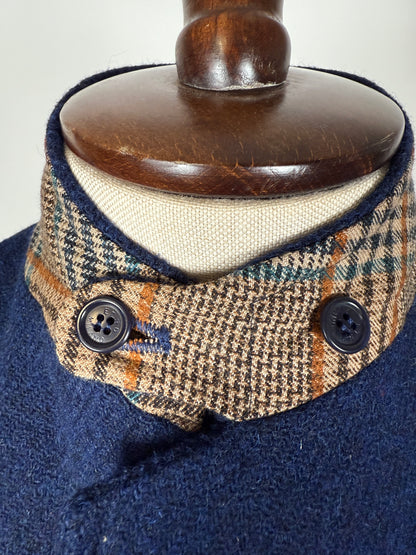 Giacca Etro tweed blu china - tg. 52