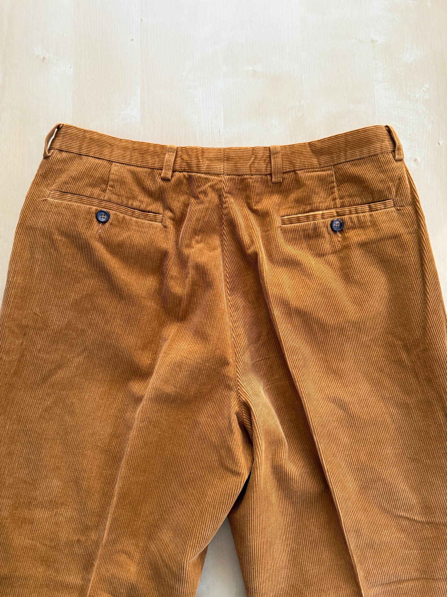 Pantaloni velluto a coste color ruggine - tg. 48