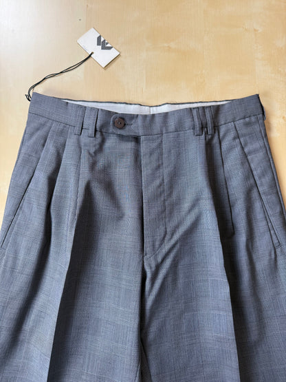 Pantaloni fresco lana principe di Galles anni '80 NOS - tg. 44/46
