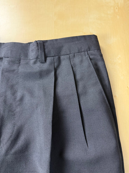 Pantaloni fresco lana blu notte - tg. 48/50