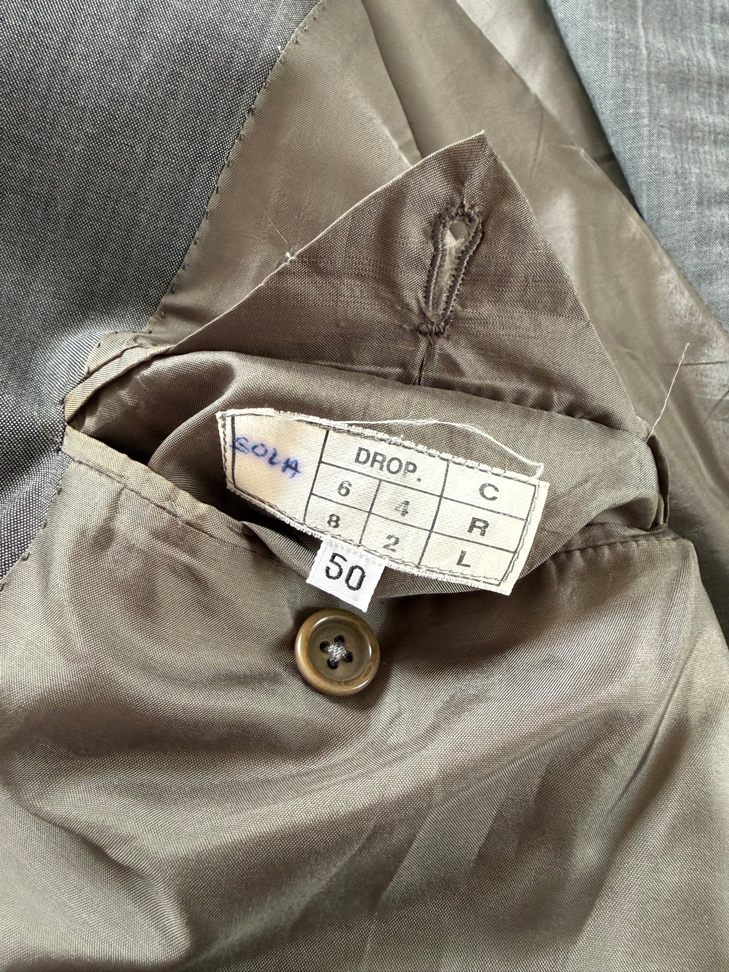 Giacca semi sartoriale fresco lana misto mohair Loro Piana - tg. 50