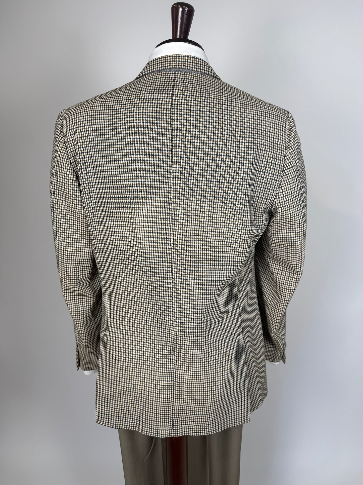 Giacca estiva Pierre Cardin anni '90 super twist quadretti - tg. 50