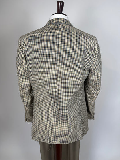 Giacca estiva Pierre Cardin anni '90 super twist quadretti - tg. 50