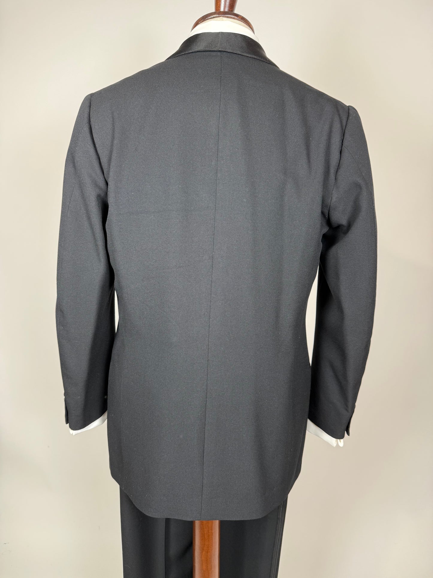 Smoking sartoriale anni ‘50 revers a scialle - tg. 48/50