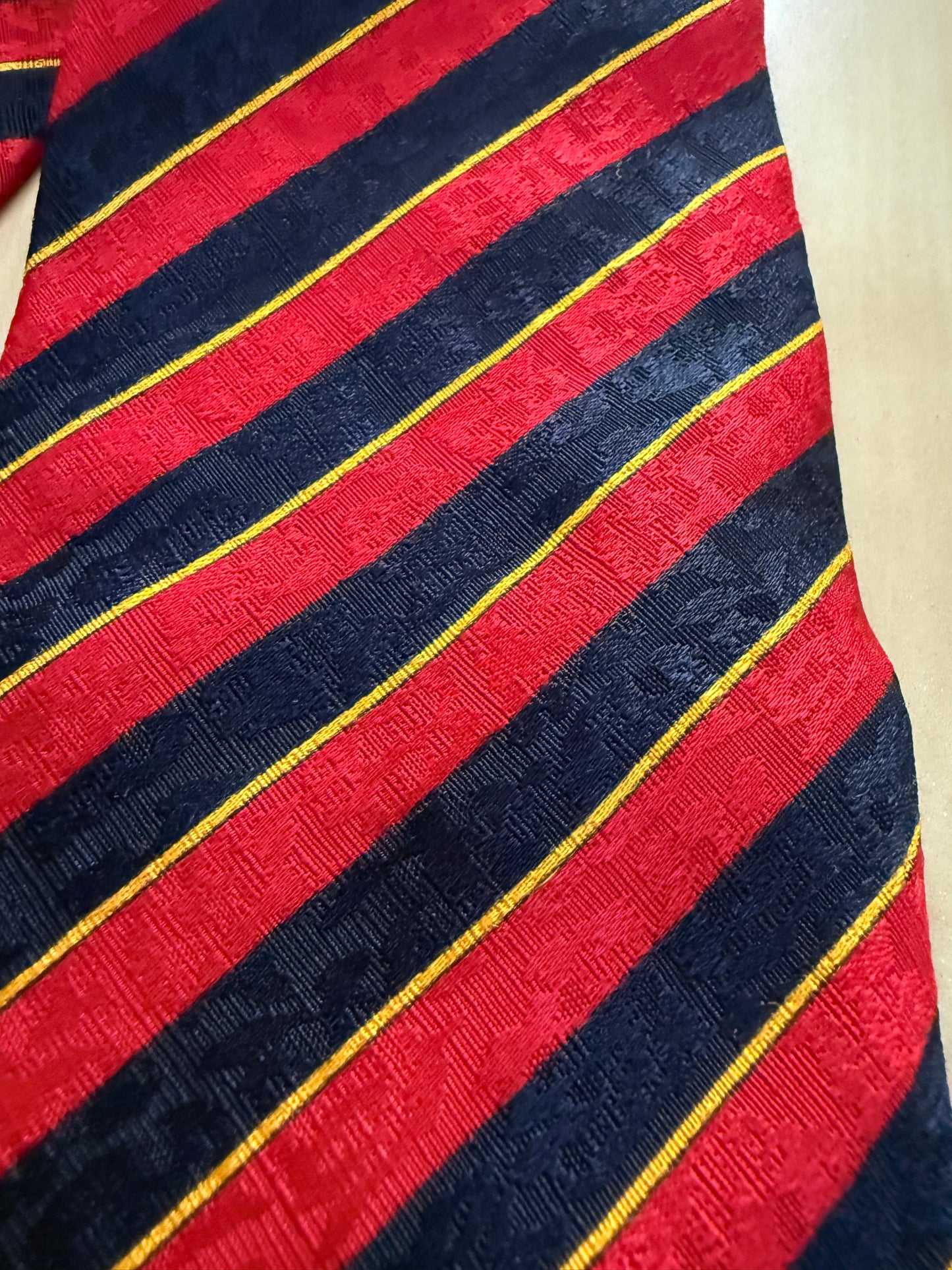 Cravatta regimental jacquard