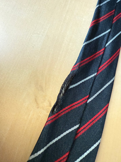 Cravatta Lanvin righe regimental