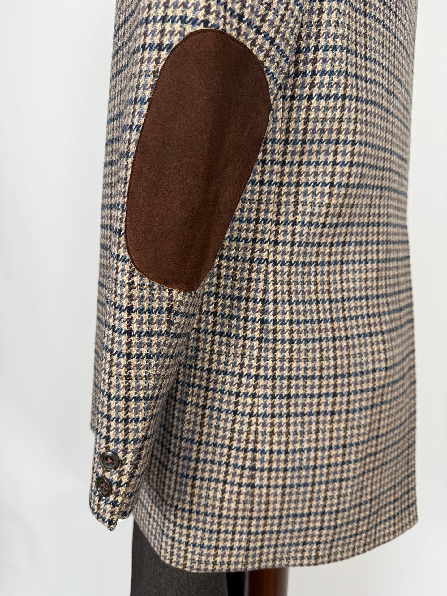 Giacca tweed pied-de-poule Lane Crawford Hong Kong anni ‘60/‘70 - tg. 48/50