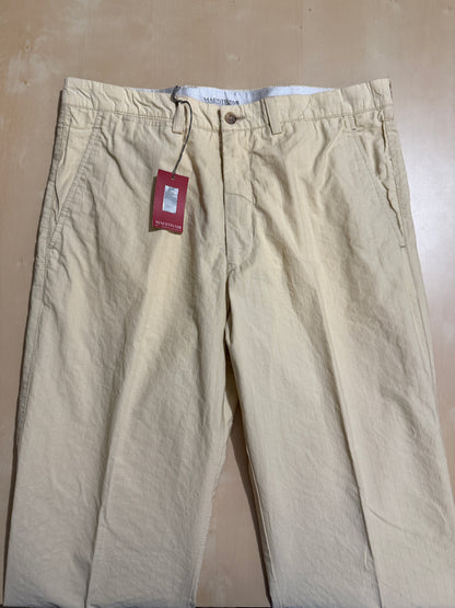 Completo estivo in puro cotone sfoderato color crema (NOS) - tg. 48/50