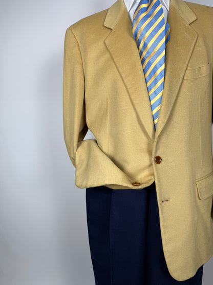 Giacca anni ‘80 100% cashmere tess. Loro Piana - tg. 54