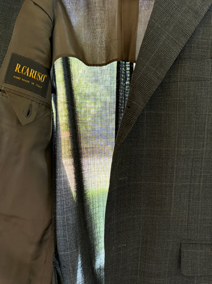 Completo Caruso in fresco lana sfoderato principe di Galles - tg. 50