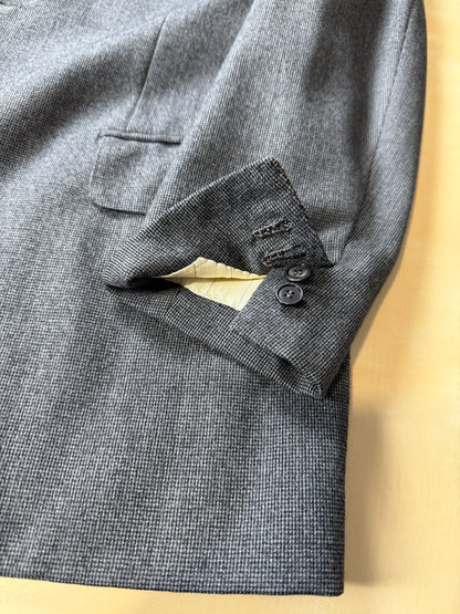 Completo sartoriale flanella grigia anni ‘60/‘70 - tg. 50