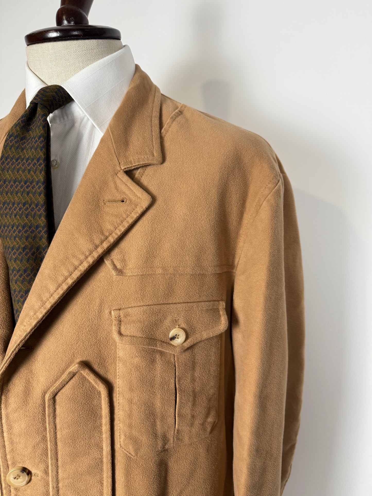 Giacca maremmana Capalbio in fustagno senape - tg. 56