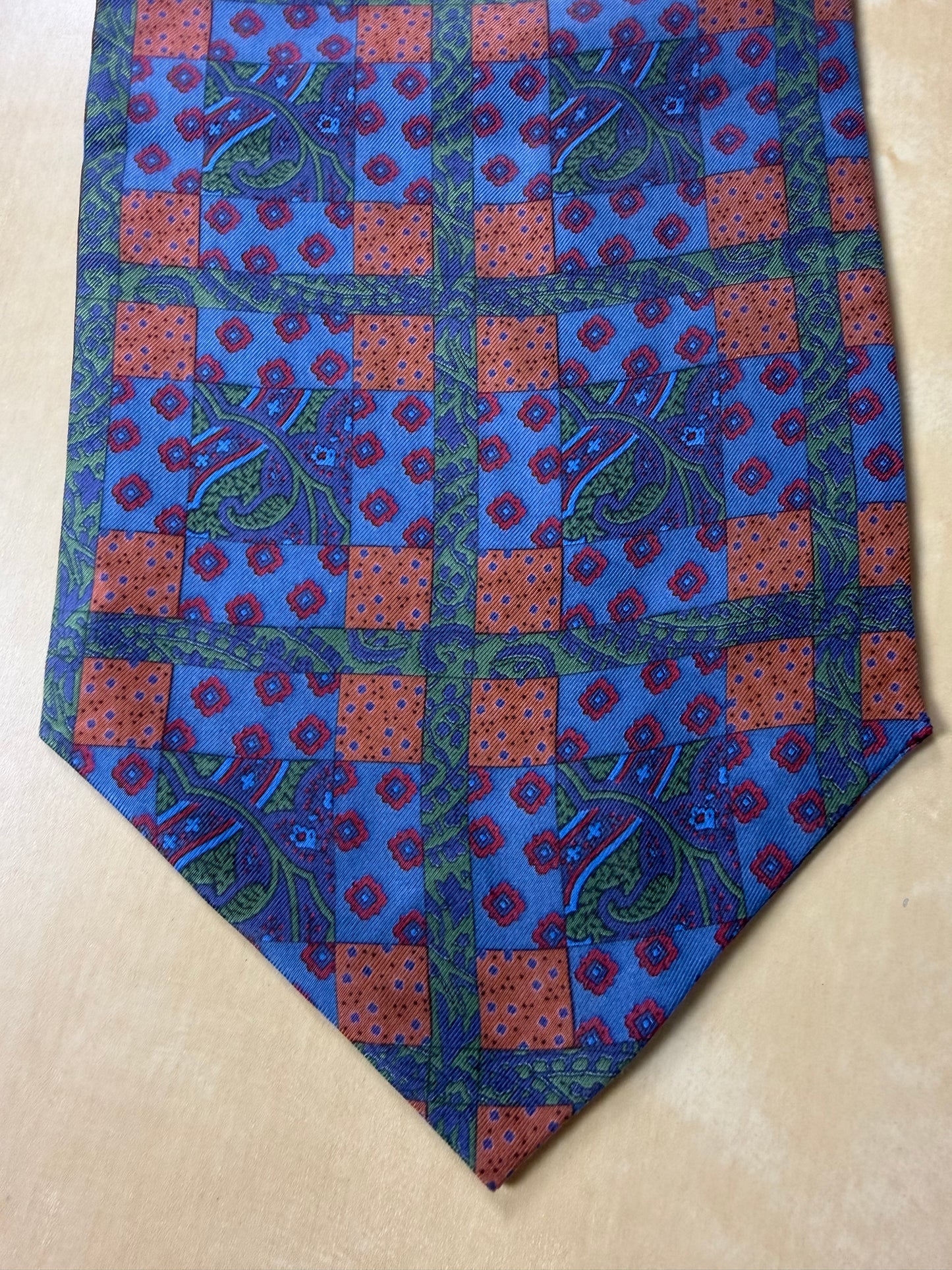 Ascot Borbonese blu e ruggine