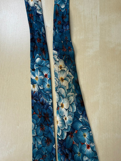 Cravatta Yves Saint Laurent vintage floreale