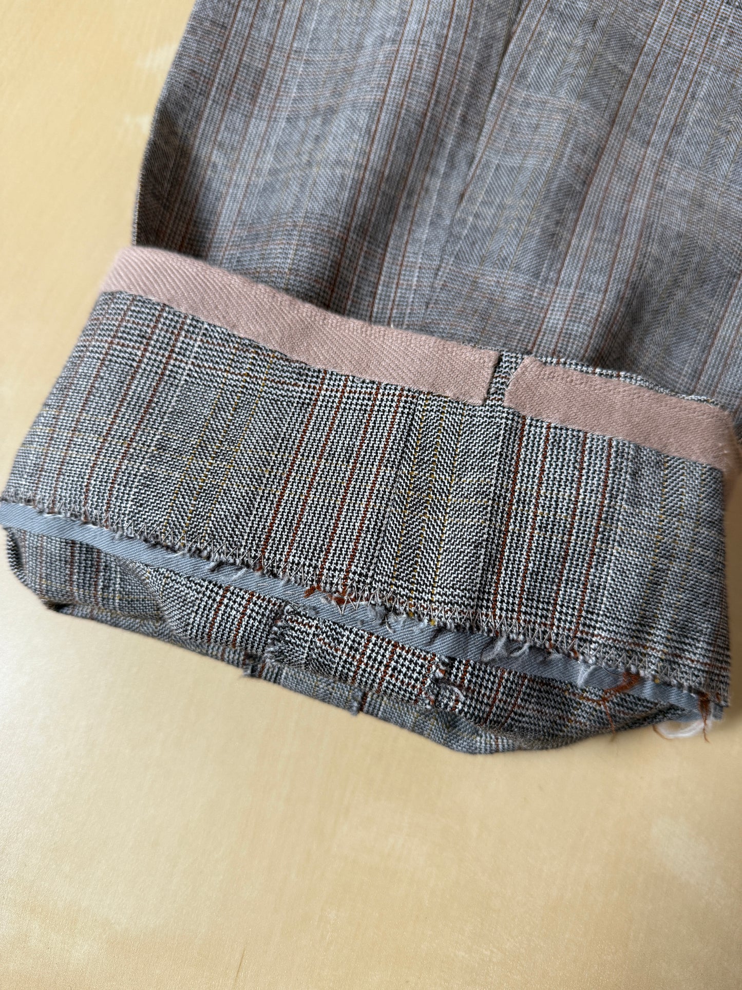 Pantaloni sartoriali Galles grisaglia anni ‘50/‘60 - tg. 52/54