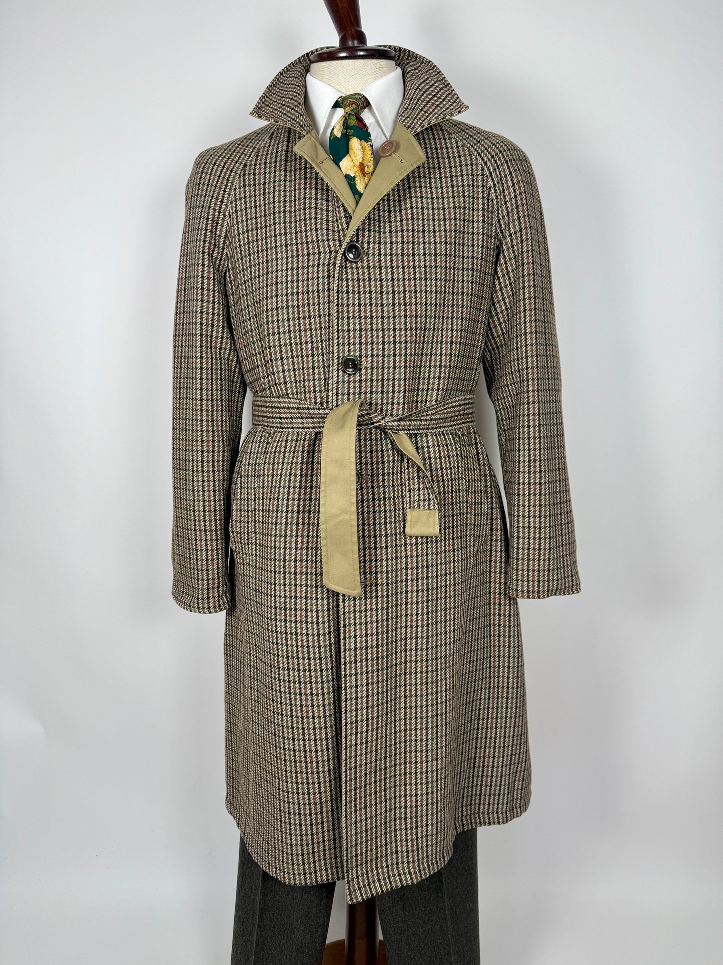 Soprabito reversibile cappotto + impermeabile anni ‘70/‘80 - tg. 46/50