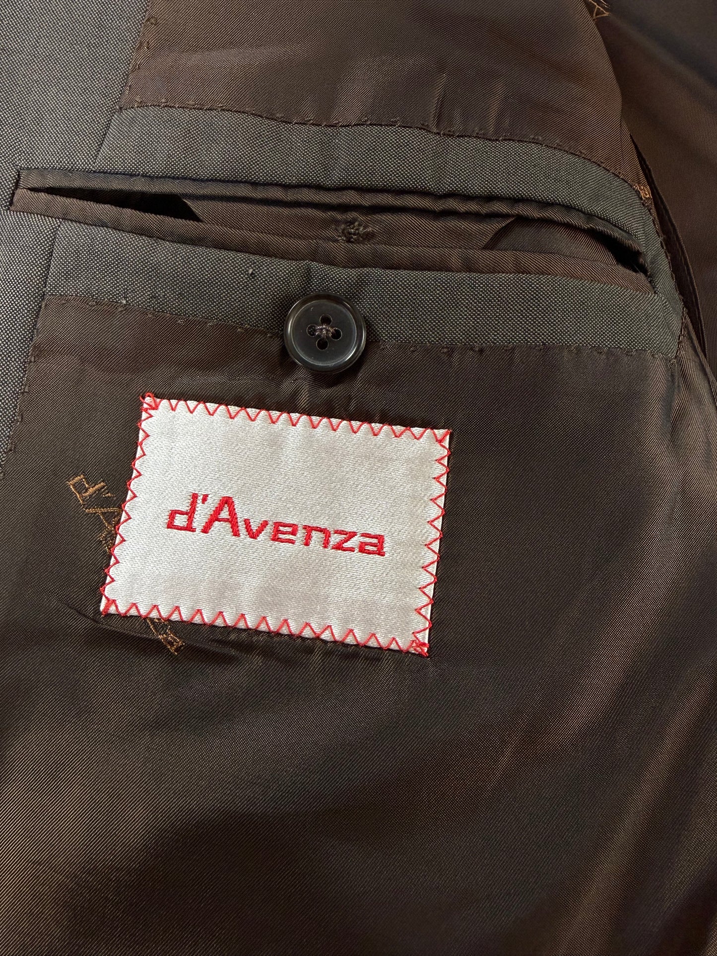 Giacca D'Avenza lana e mohair color bronzo - tg. 52