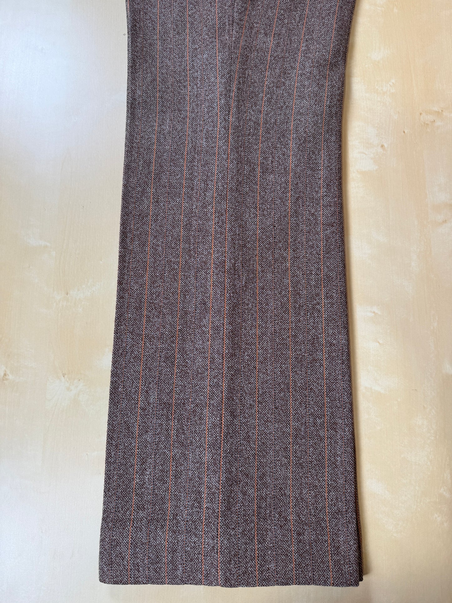 Completo anni ‘70 tweed marrone - tg. 50