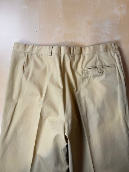 Pantaloni chino in cotone anni ‘80 (NOS) - tg. 50/52