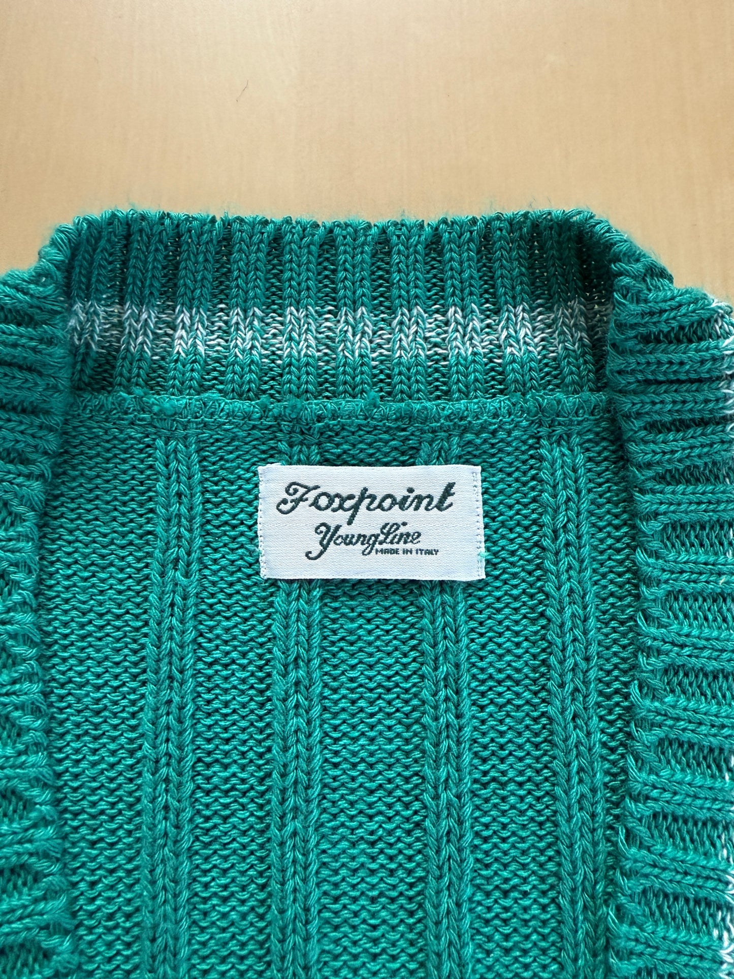 Gilet smanicato stile college anni ‘80 - XL