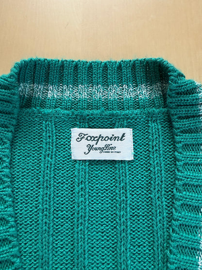 Gilet smanicato stile college anni ‘80 - XL