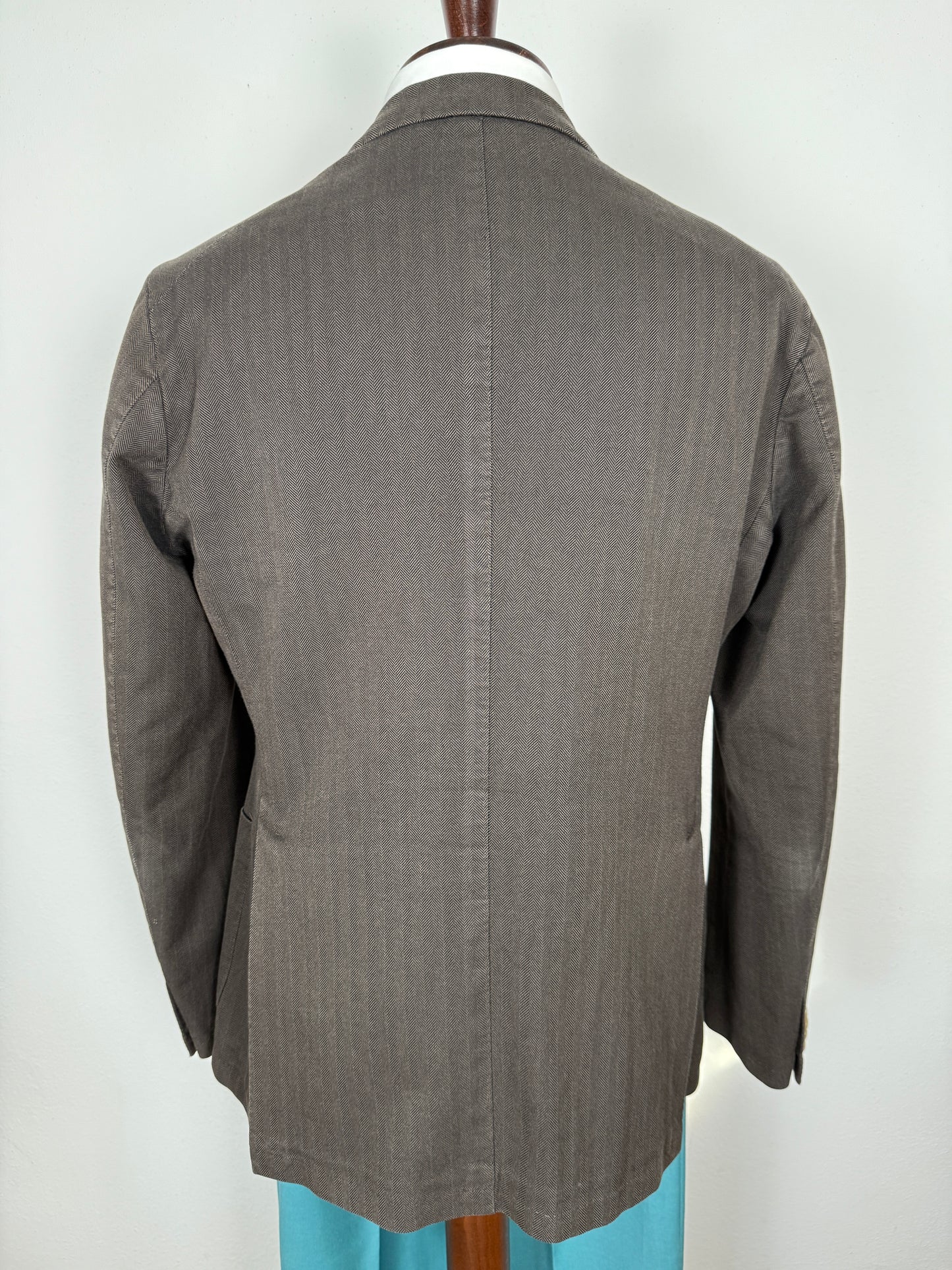 Giacca Tagliatore in cotone herringbone sfoderata - tg. 50