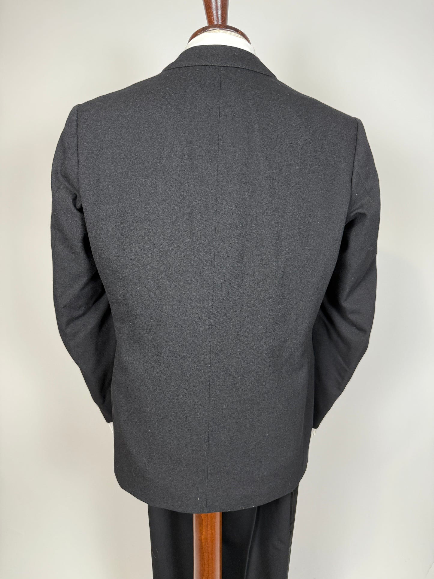 Smoking doppiopetto sartoriale anni ‘50 - tg. 46/48 (pantaloni 44)