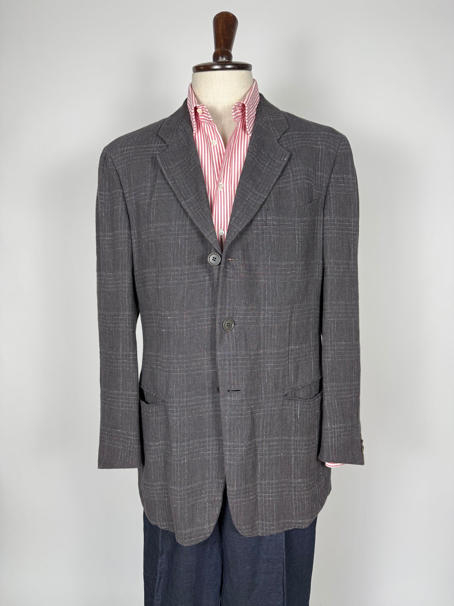 Giacca Armani anni '90 in lino - tg. 52