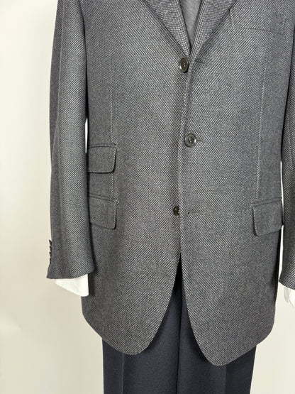 Giacca Caruso tessuto Zegna flanella occhio di pernice - tg. 52